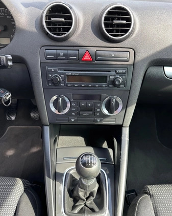 Audi A3 cena 17999 przebieg: 308000, rok produkcji 2006 z Byczyna małe 379